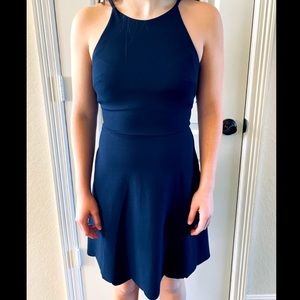 Navy Sleeveless dress XS Formal/Casual  NWOT